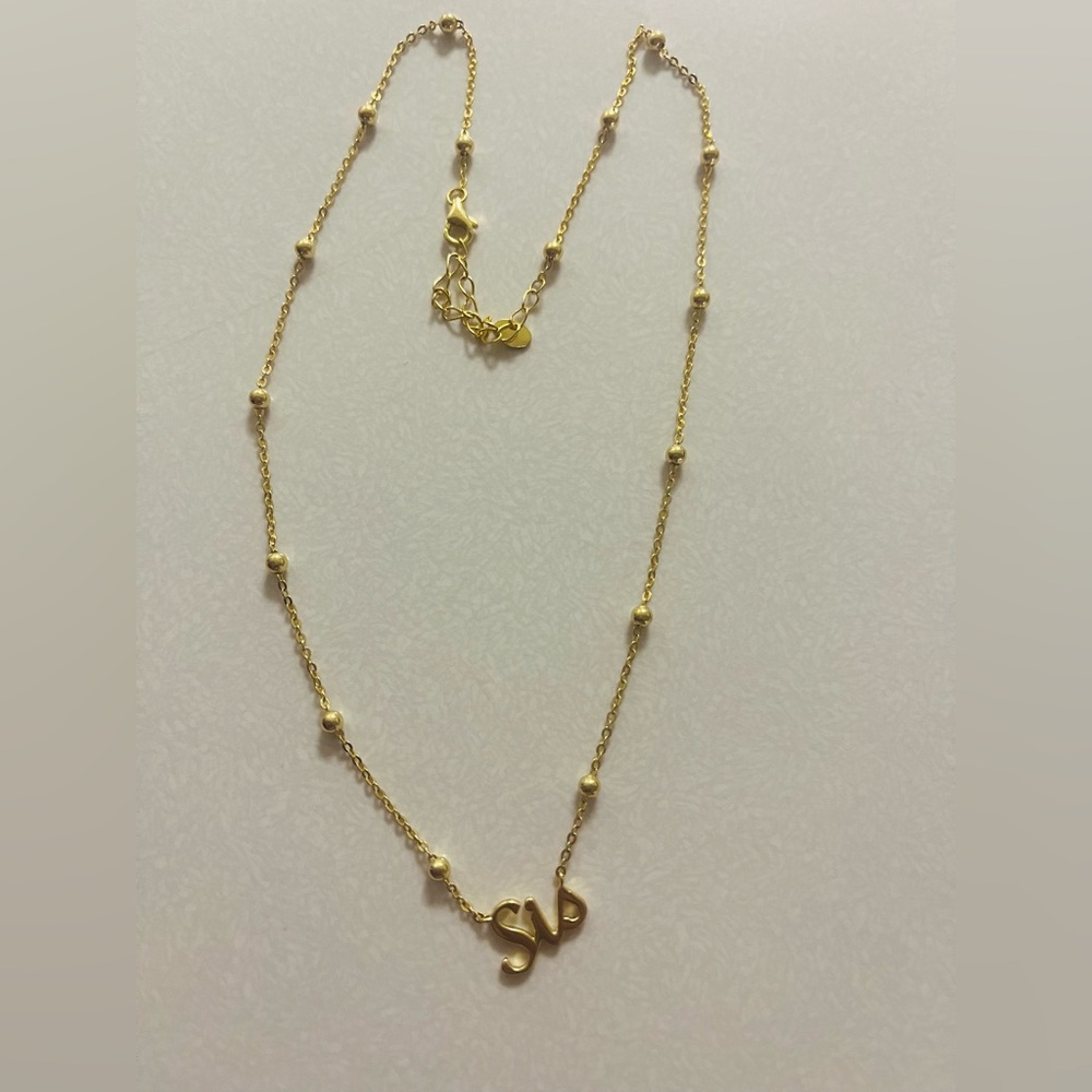 Gold “Sis” Necklace